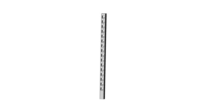 Mellantolpe Harstena Galvad 1450 mm Steel Design